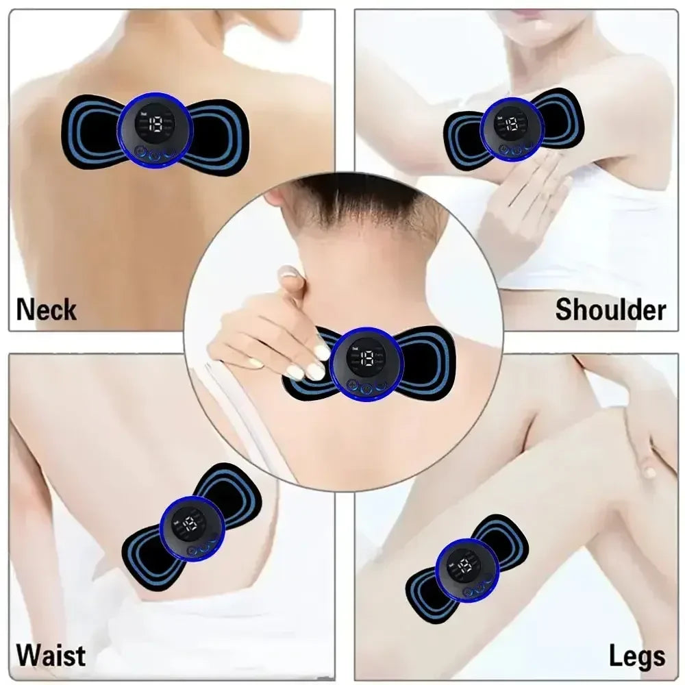Rechargeable Neck Massager with Customizable Modes for Pain Relief - Smarsty