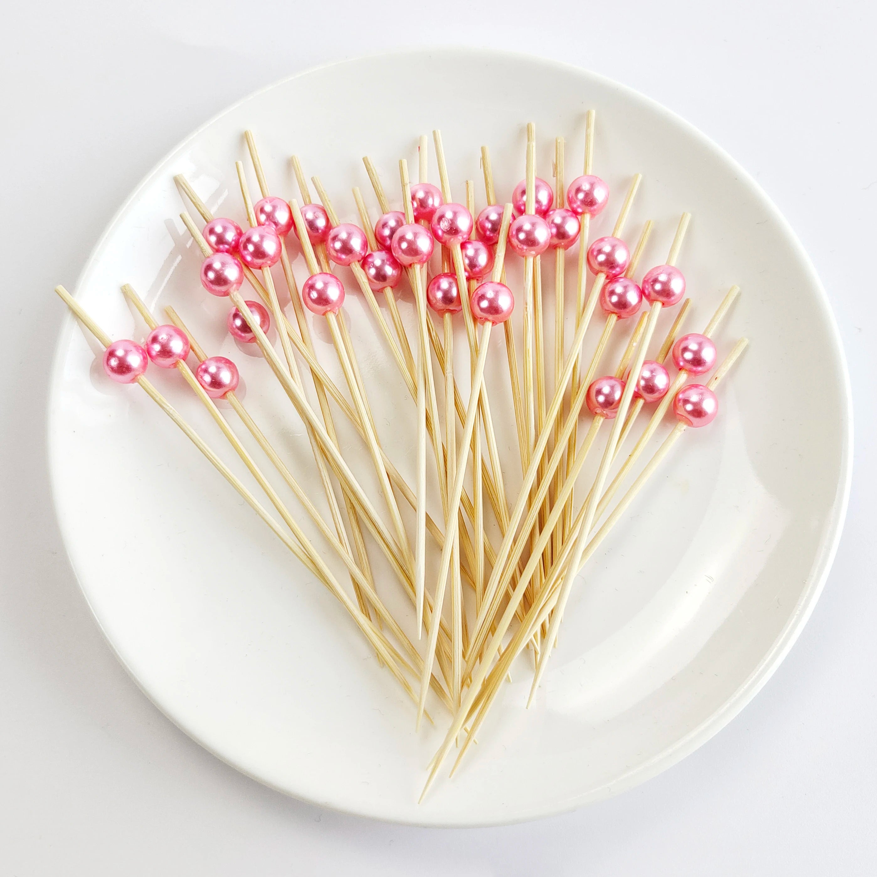 Bamboo Skewers 100Pcs for Parties and Events - Smarsty