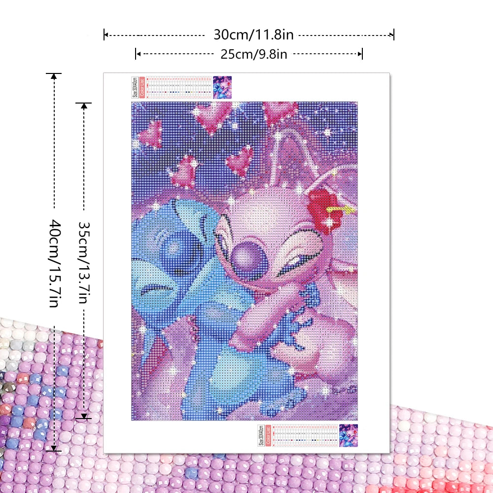 Disney Lilo and Stitch Diamond Painting Kit for Kids - Smarsty