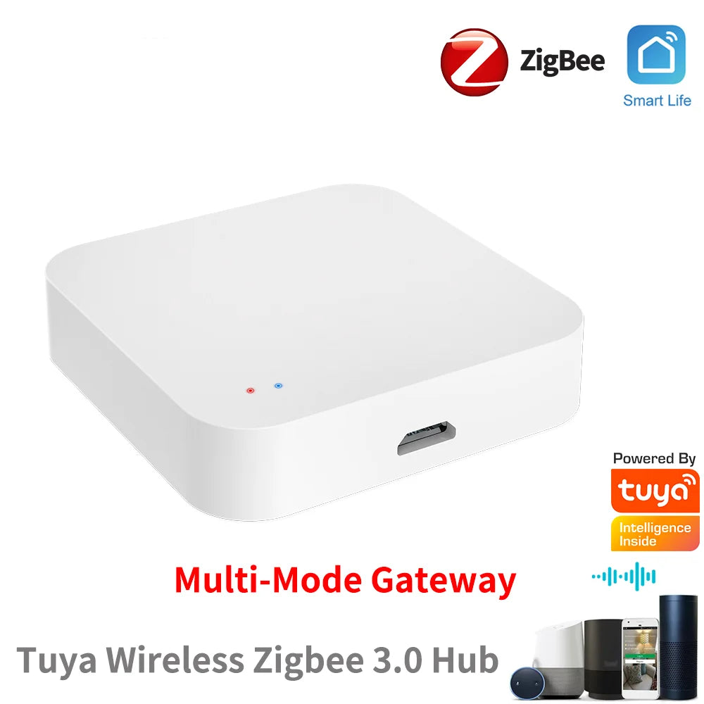 Tuya Zigbee Wireless Hub For Smart Home Automation - Smarsty