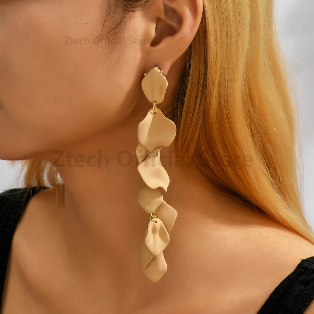Romantic Multicolor Tassel Dangle Earrings for Women’s Fashion - Smarsty