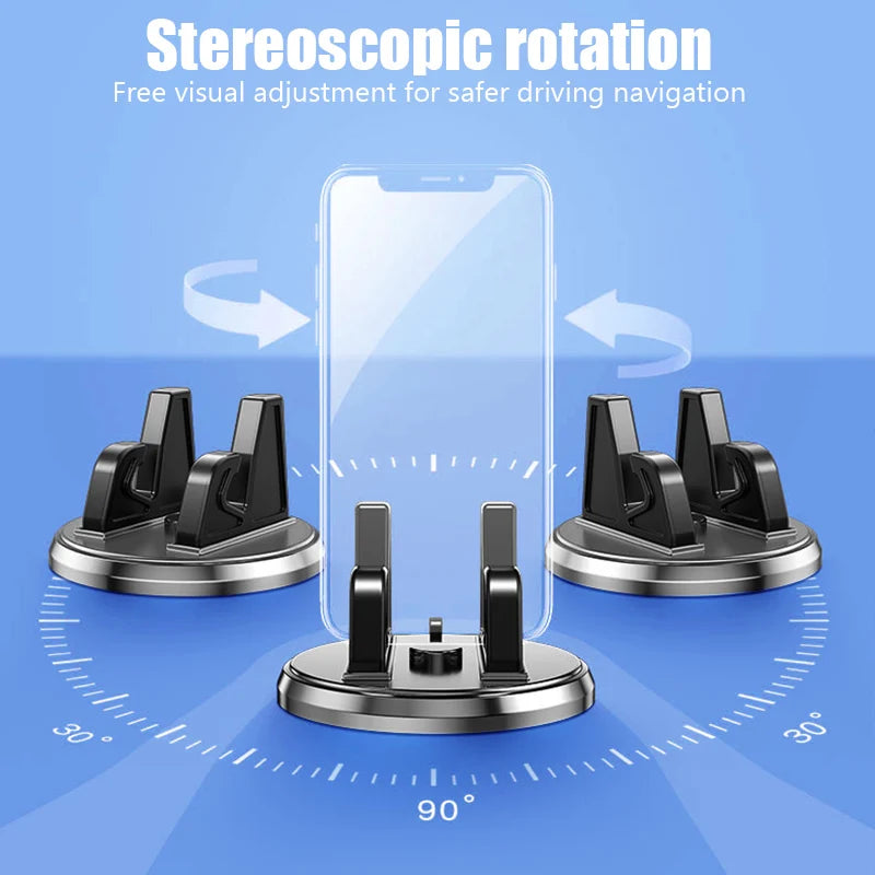 360 Degree Rotating Car Phone Holder With Anti Slip Pad - Smarsty