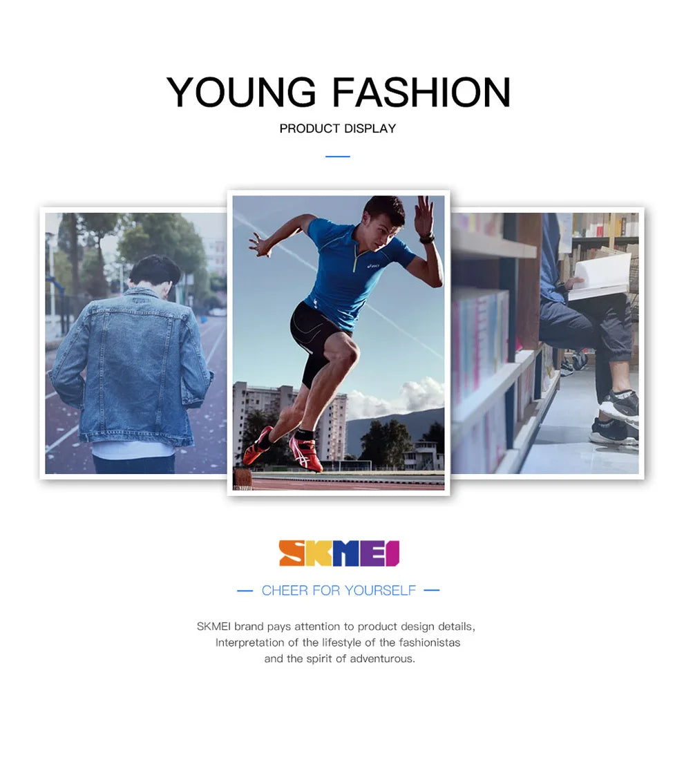 SKMEI 1251 Waterproof Digital Sports Watch for Men - Smarsty