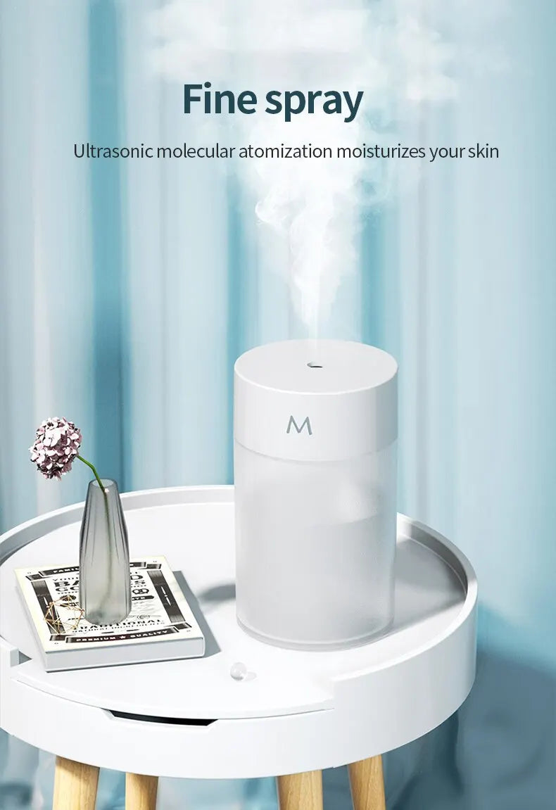 Portable Ultrasonic Aromatherapy Diffuser with LED Lamp - Smarsty