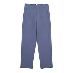 TRAFZA Women Elegant Solid Pencil Pants High Waist Pant For Women Casual Streetwear Woman Trousers Office Wear Chic Pant - Smarsty
