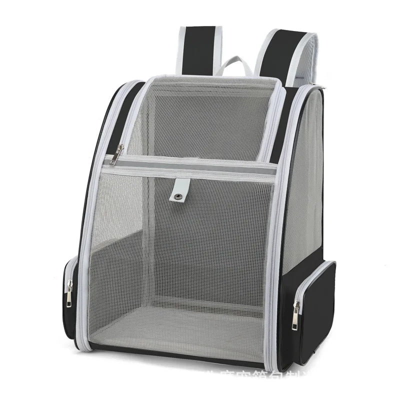 Breathable Cat Carrier Backpack for Travel Convenience - Smarsty