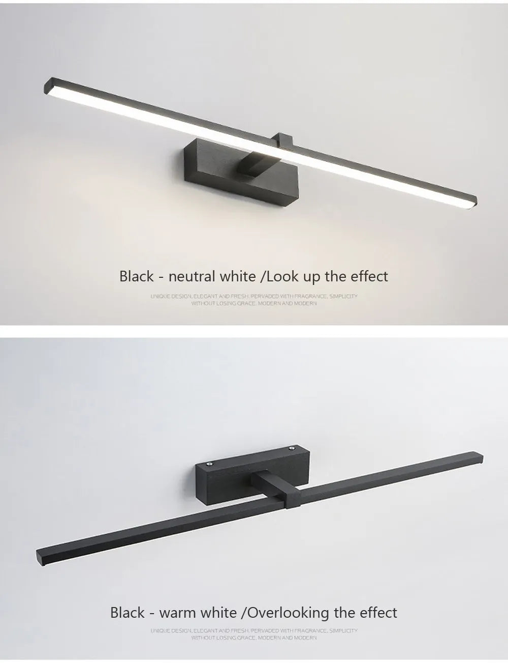 Modern Waterproof LED Mirror Lights for Bathroom Use - Smarsty