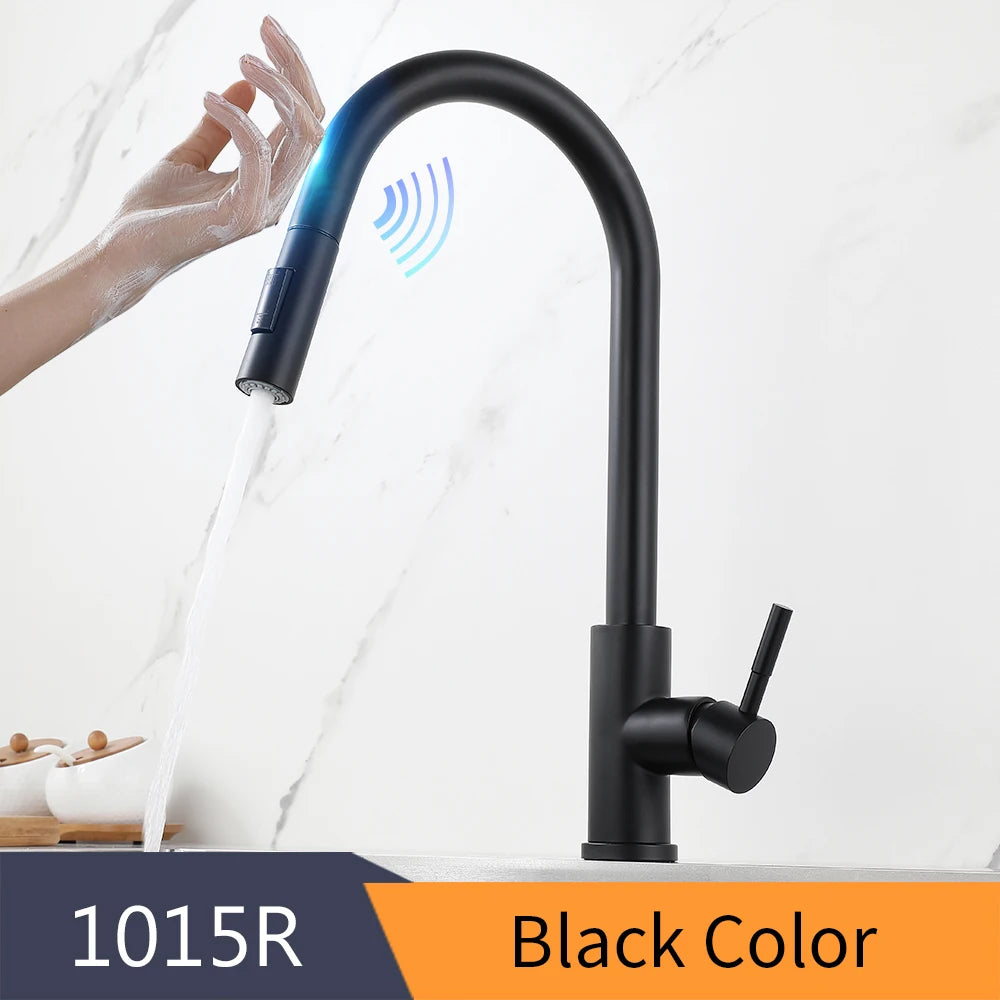 Smart Touch Kitchen Faucet with Sensor Control - Smarsty