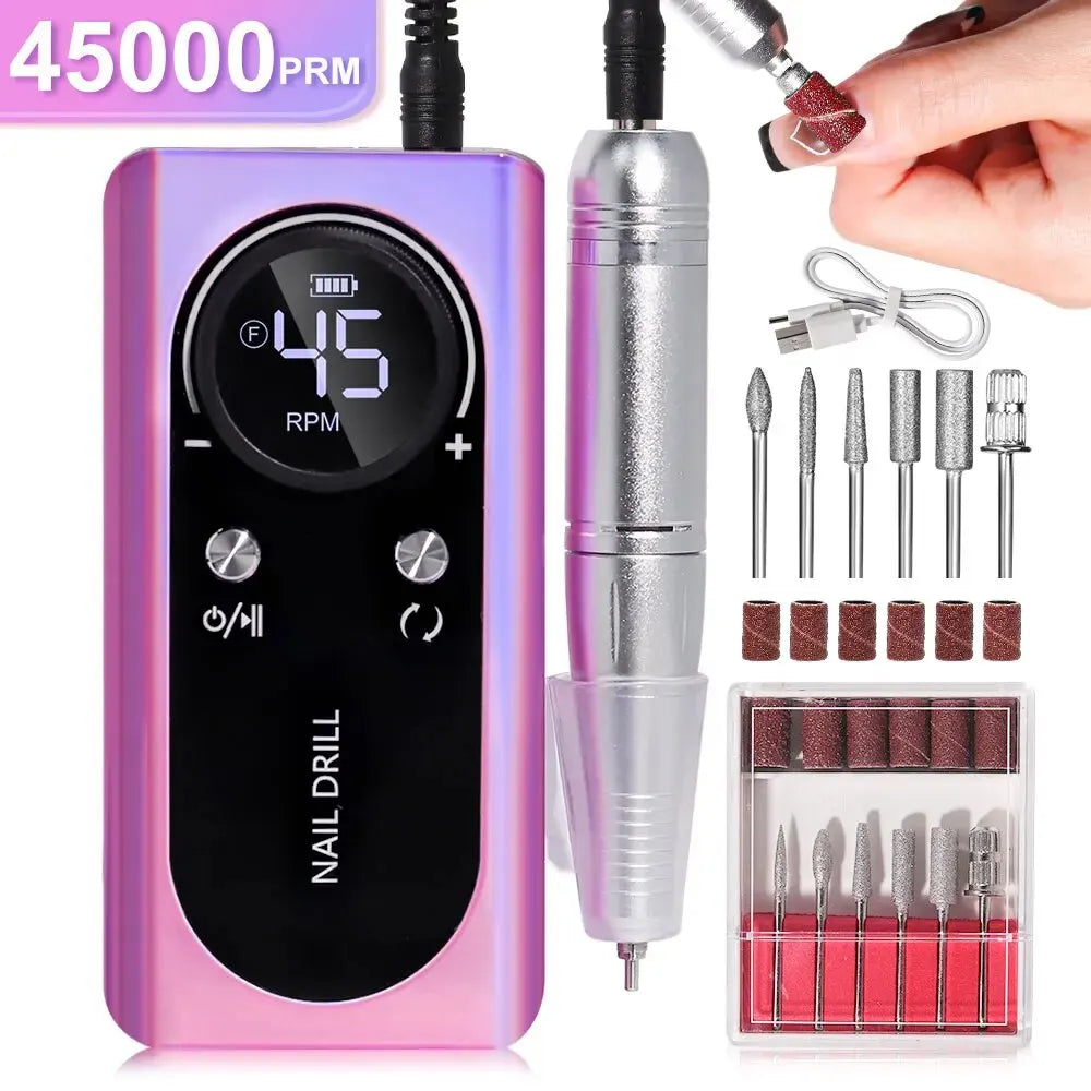Professional Electric Nail Drill Machine for Manicure - Smarsty