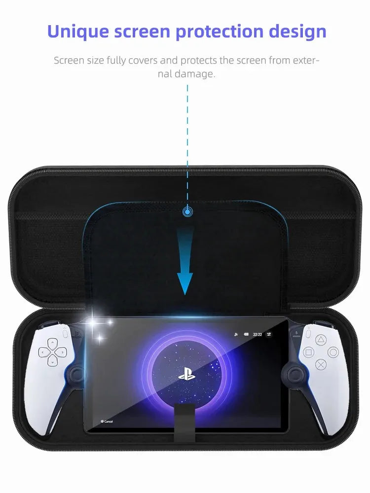 Portable EVA Hard Case for PS5 Portal Console - Smarsty