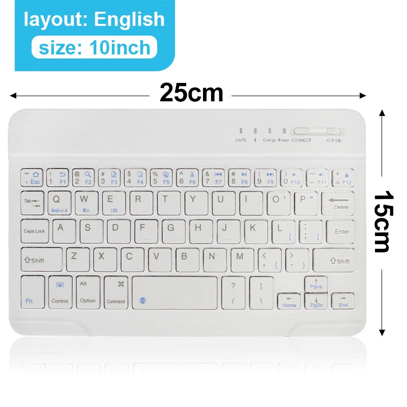 Bluetooth Mini Keyboard for MacBook iPad Rechargeable