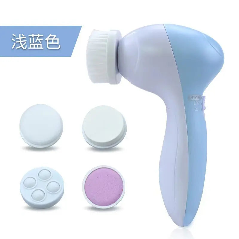 5 in 1 Electric Facial Cleaner with Vibration Massage - Smarsty