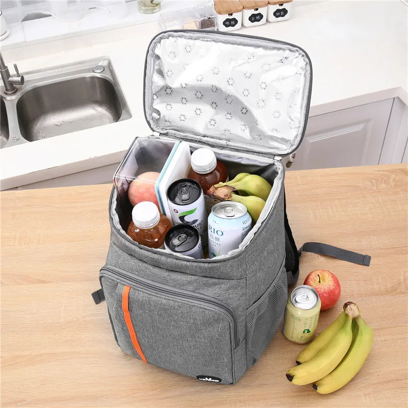 18L Portable Thermal Lunch Bag Insulated Cooler Case - Smarsty