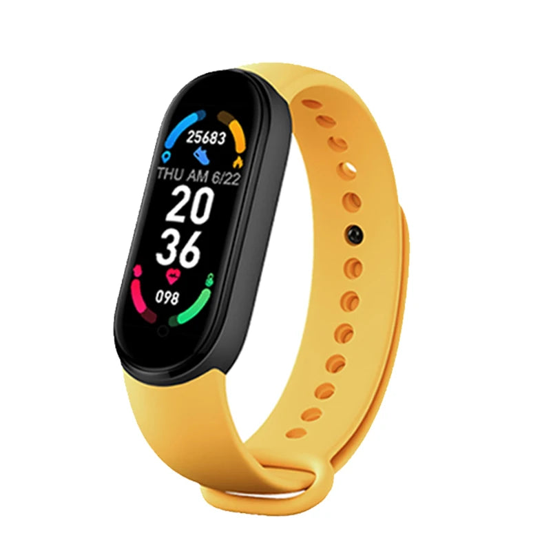 M6 Smart Watch for Fitness Tracking and Heart Rate Monitoring - Smarsty