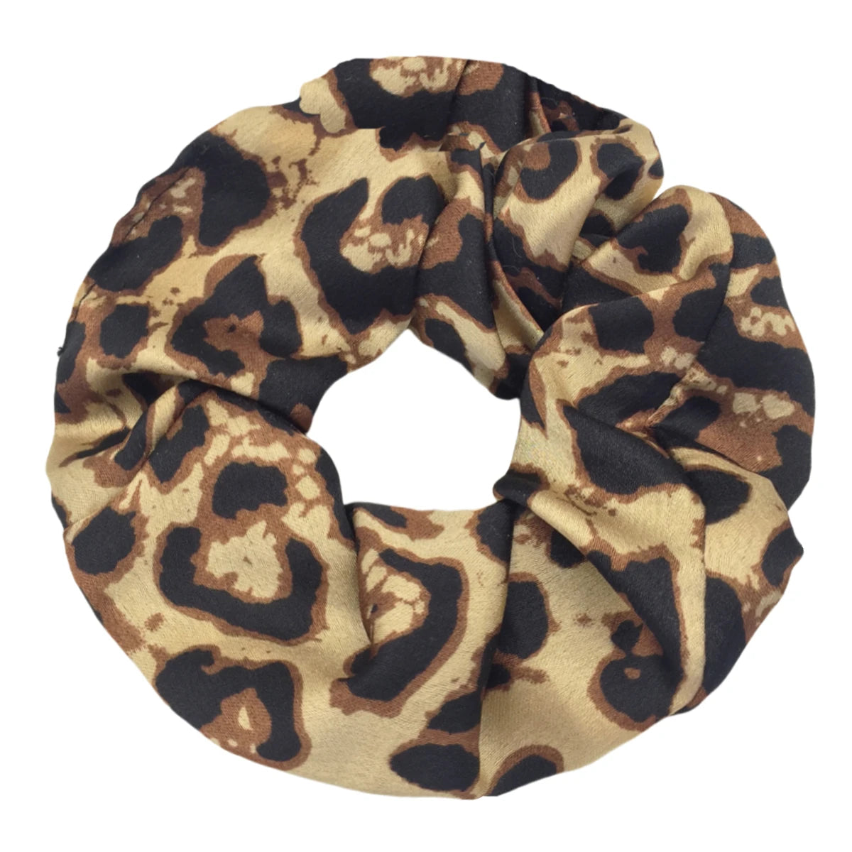 Leopard Print Scrunchie High Elastic Hair Tie Elegant - Smarsty