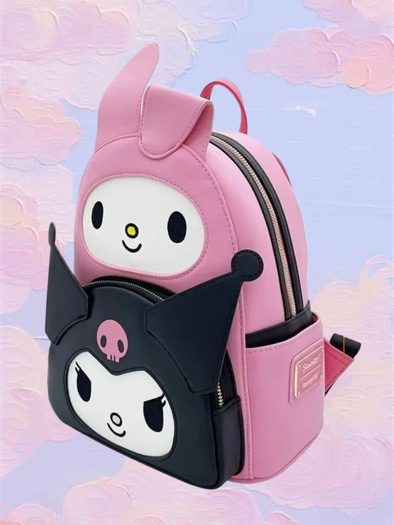 Charming Kids PU Backpack Cute Character Travel Bag - Smarsty