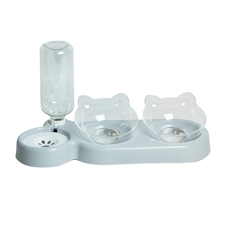 Elevated Cat and Dog Bowls for Easy Feeding - Smarsty
