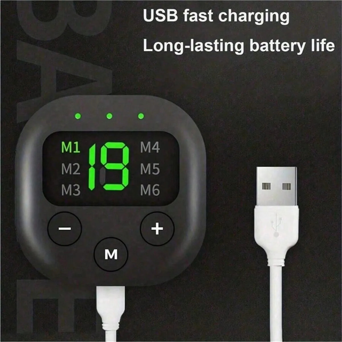 Portable USB Charging Waist Massager for Body Shaping - Smarsty