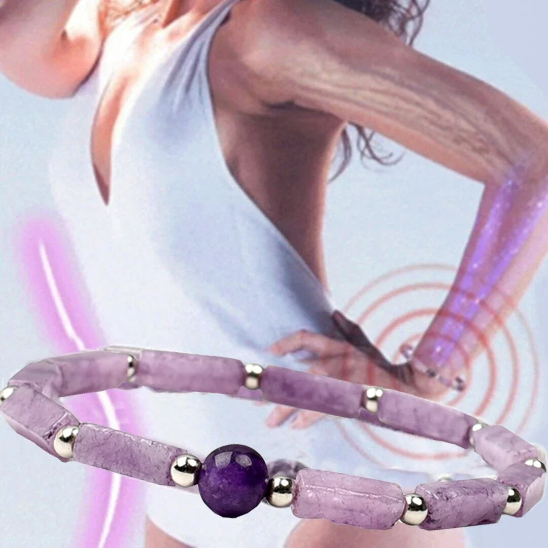 Natural Amethyst Slimming Bracelet for Weight Loss - Smarsty