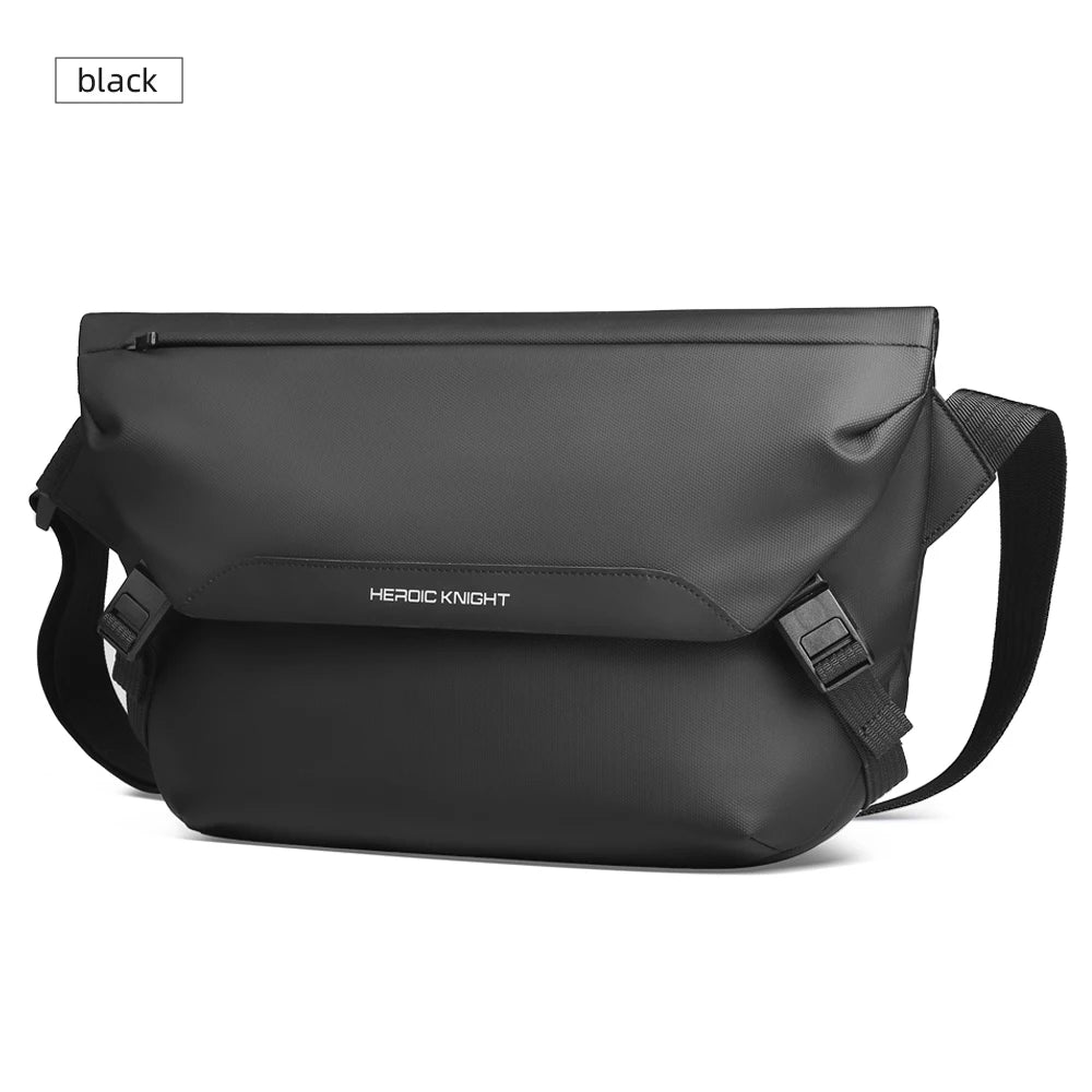 Water Resistant Messenger Bag For Men With Ipad Pocket - Smarsty