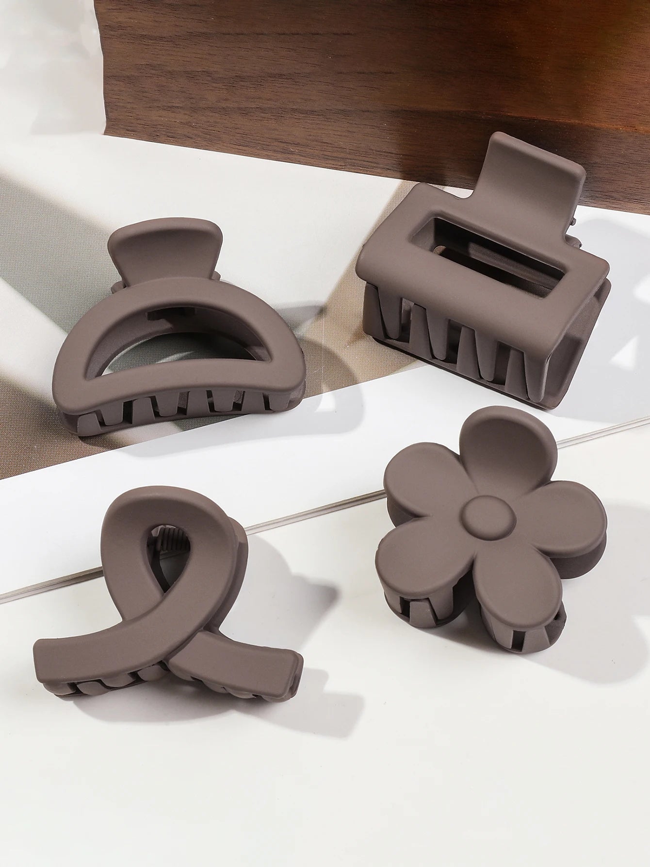 Small Flower Hair Claw Clips For Thin Hair Secure Hold - Smarsty