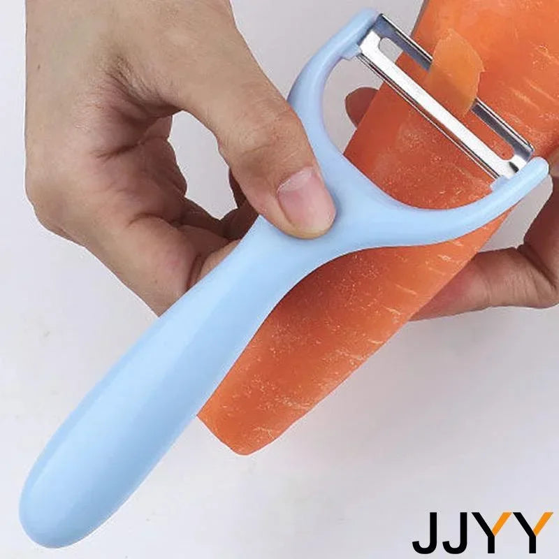 JJYY Fruit Peeling Knife Stainless Steel Peeler Peeling Apples Kitchen Vegetable Fruit Sharp Peeler Potato Peeler by Smarsty