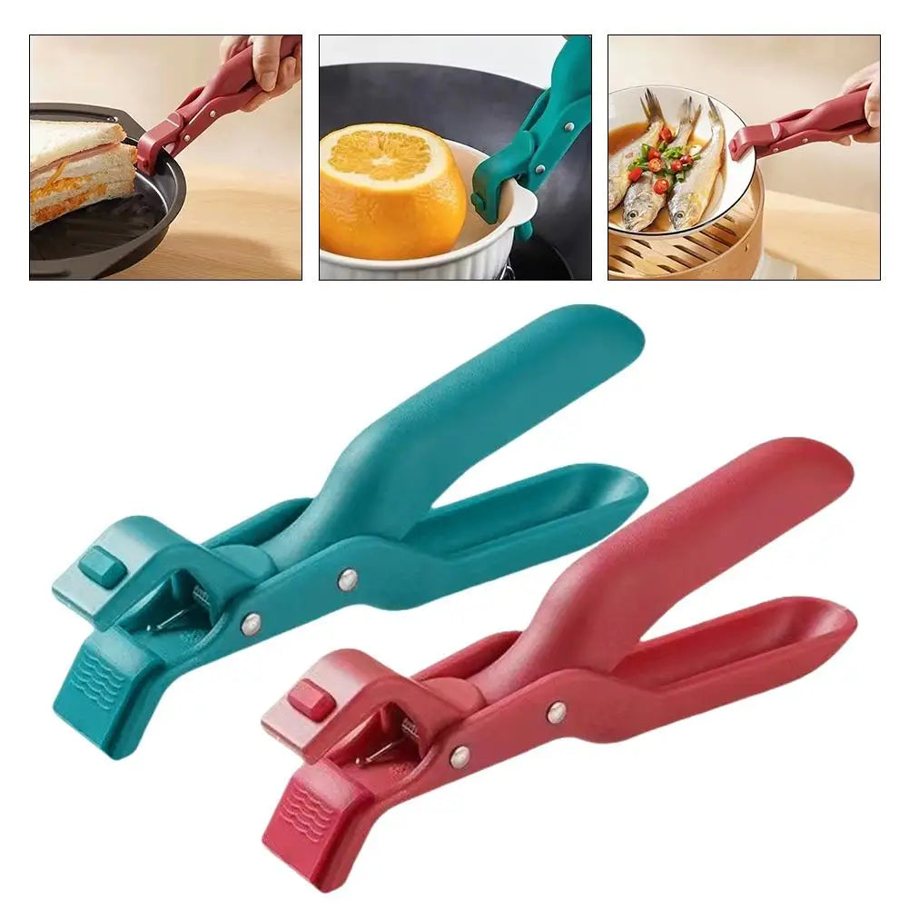 Anti-scald Clip Silicone Kitchen Anti Scald Plate Bowl Dish Pot Holder Anti-hot Clip Lifter Kitchen Accessories Gadget 2024 by Smarsty