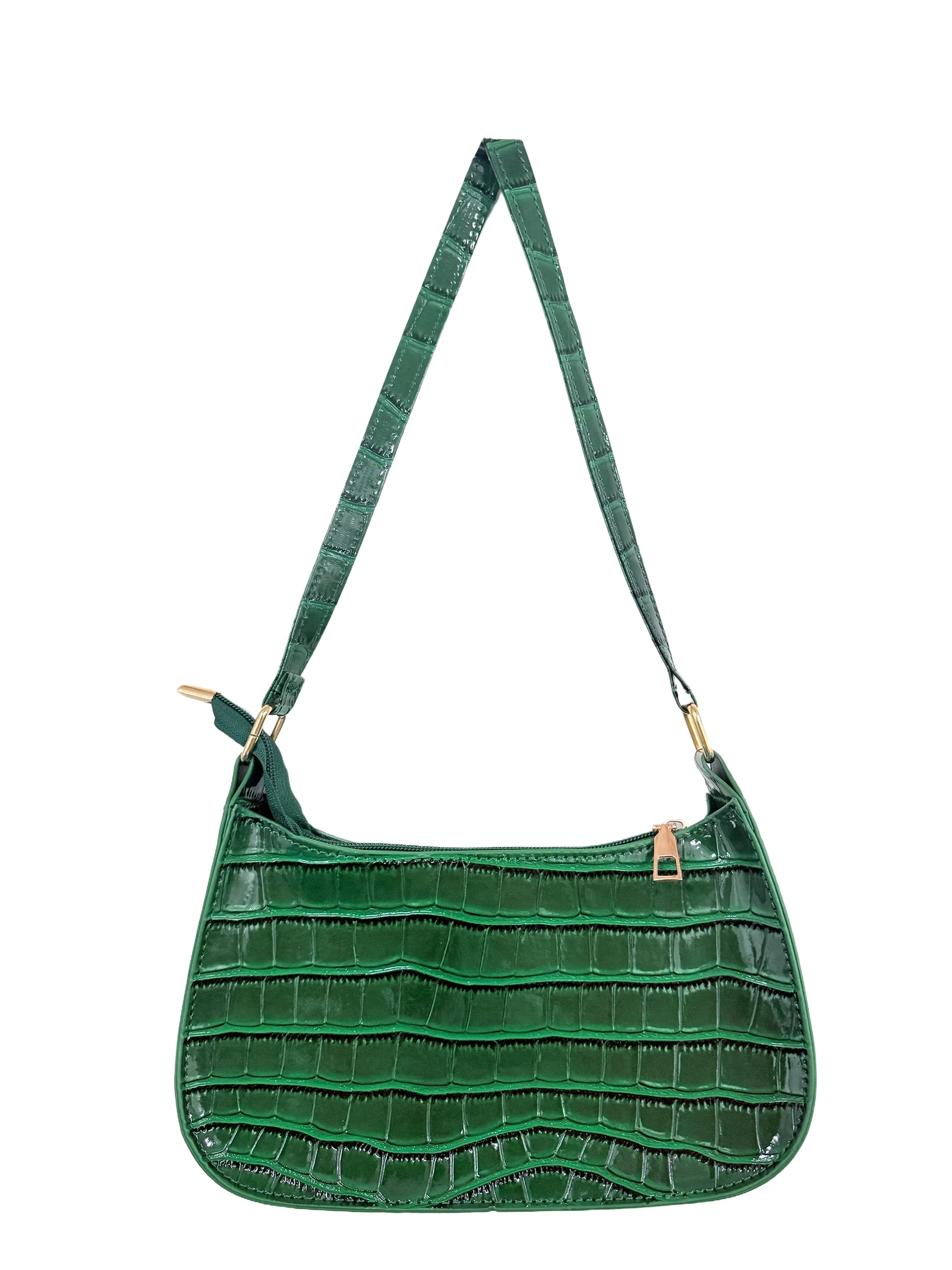 Vintage Patent Leather Shoulder Bag For Women Designer - Smarsty