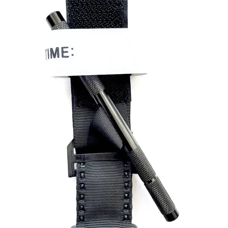 Tactical First Aid Rotary Pressure Aluminum Rod Tourniquet Hiking Militar Outdoor Camping Survival Gear Molle Rescue Tools - Smarsty