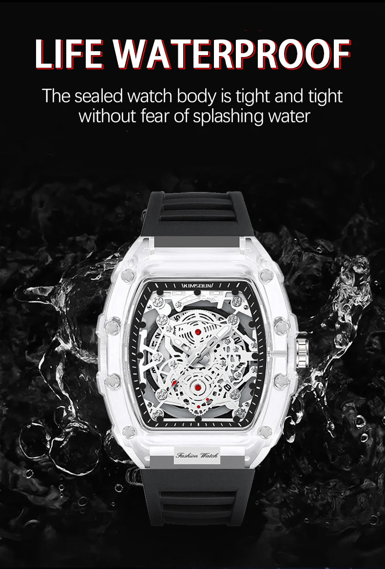 Fashionable Waterproof Quartz Sports Watch for Men - Smarsty