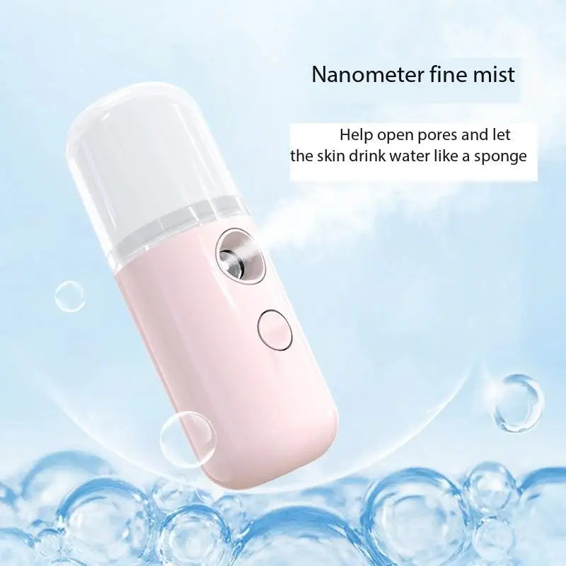 White Hydration Meter Nano Spray for Accurate Face Hydration - Smarsty