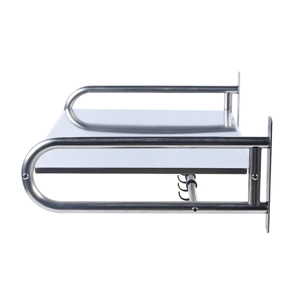 Microwave Oven Rack Stainless Steel Microwave Oven Shelf Wall-Mounted Kitchen Shelf Kitchen Shelves Counter - Smarsty