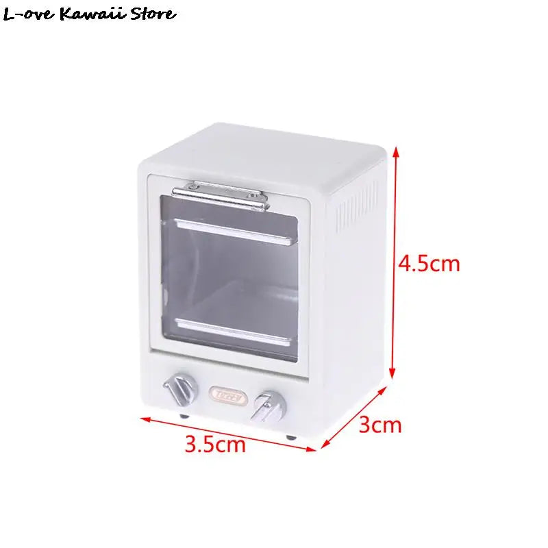 Miniature Dollhouse Furniture Set For Dolls House Mini Toy Kit Accessories TV Kitchen Home Fridge Kids Pretend Play Diy Figurine by Smarsty