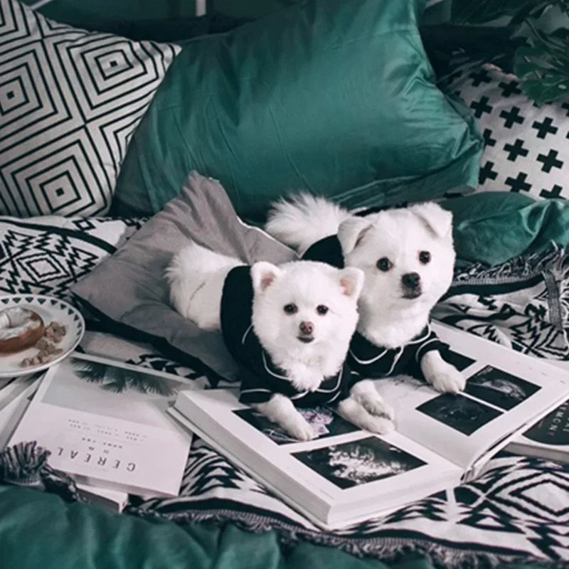 Summer Dog Pajamas for Small Dogs Comfortable Pet Clothing - Smarsty