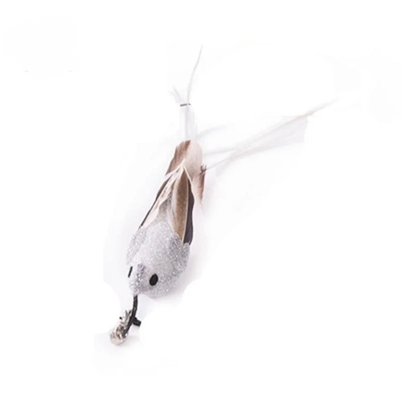 Interactive Cat Wand Toy with Suction Cup and Bell - Smarsty
