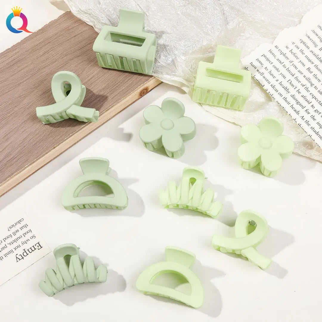 Small Flower Hair Claw Clips For Thin Hair Secure Hold - Smarsty