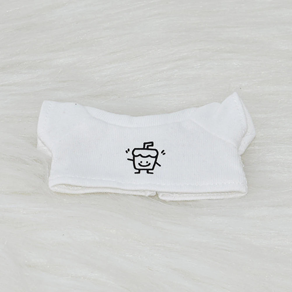 17cm Labubu Doll Clothes Fashion Clothes Hoodies Doll Clothes Color Match Hoodies Dolls Accessories by Smarsty