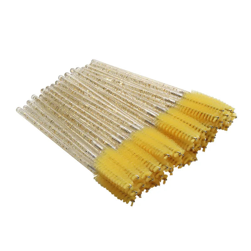 100 Pcs Disposable Eyelash Brushes for Easy Makeup Application - Smarsty