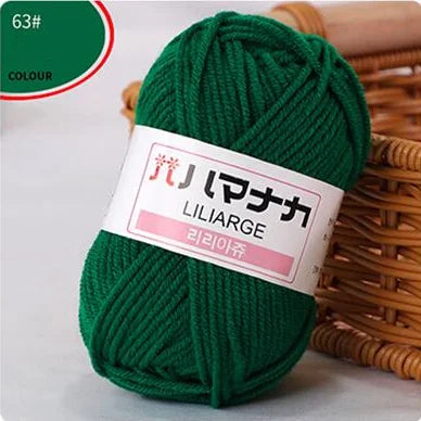 Soft Cotton Knitting Yarn for DIY Baby Sweaters - Smarsty