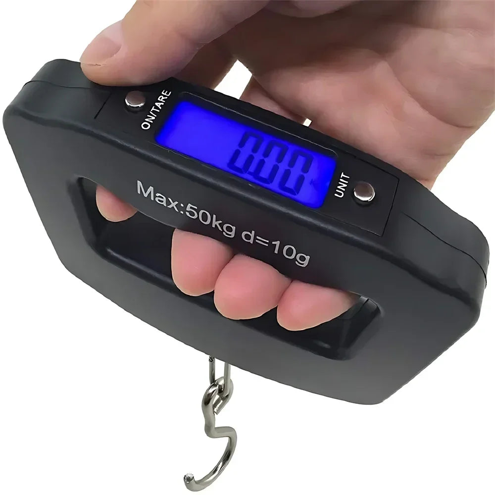 Digital Luggage Scale with Backlit Display for Travel - Smarsty