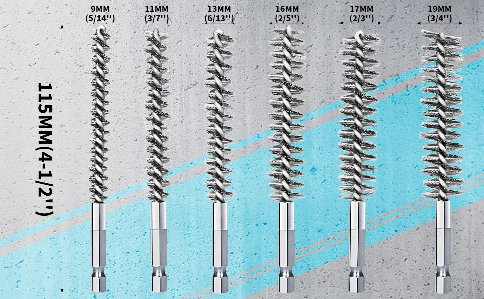 Wire Tube Cleaning Brush for Effective Rust Removal - Smarsty