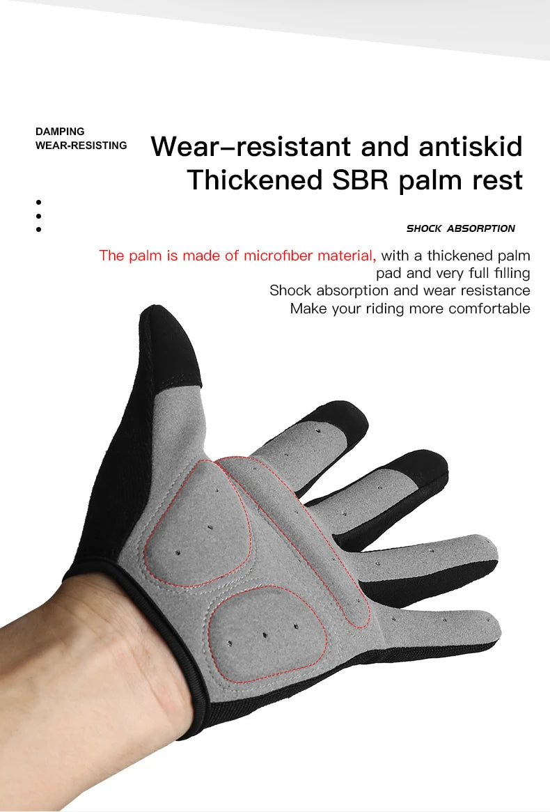 Breathable Cycling Gloves Anti Shock MTB Gloves - Smarsty