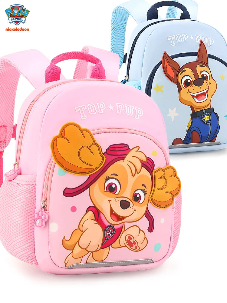 Kids Backpack Cartoon Chase And Skye For Preschoolers - Smarsty
