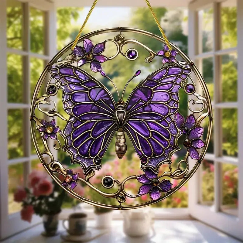 Hummingbird Acrylic Suncatcher for Vibrant Home Decor - Smarsty
