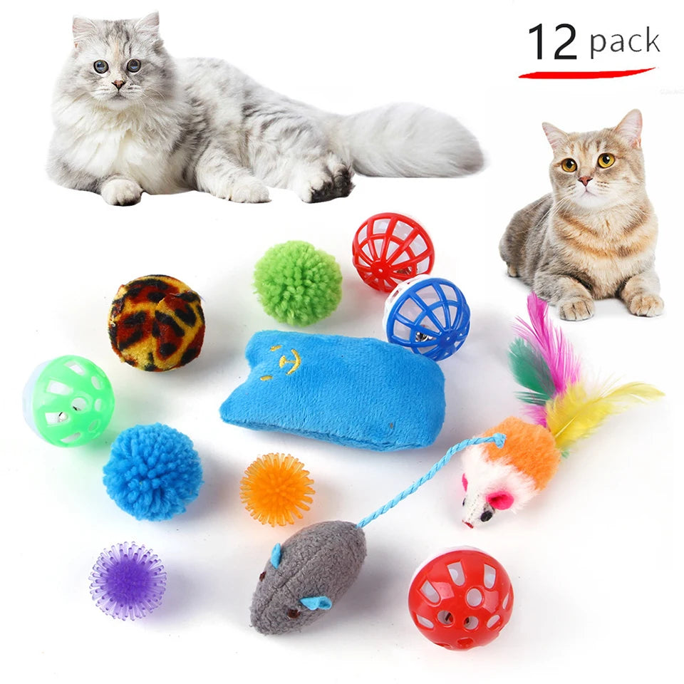 Interactive Cat Toy Combination Set for Fun Play - Smarsty