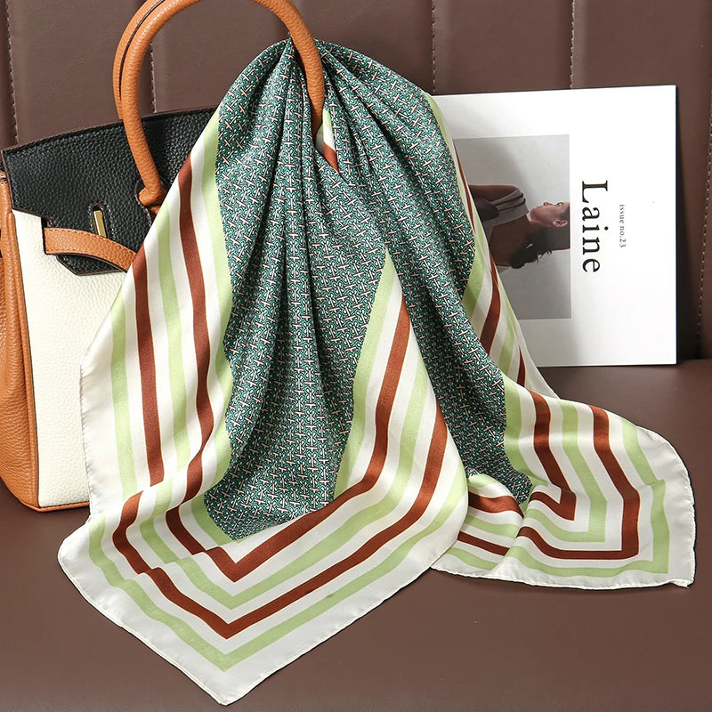 Luxury Silk Hijab Hair Bands With Sun Protection - Smarsty