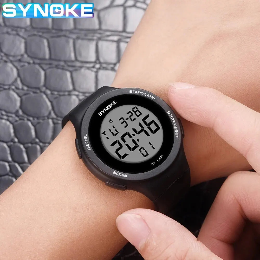 Waterproof Outdoor Sport Watch for Men with LED Display - Smarsty