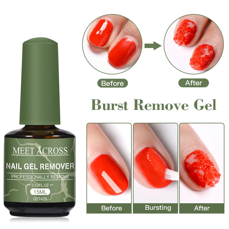 Magic Fast Nail Gel Polish Remover 15ml Soak Off - Smarsty