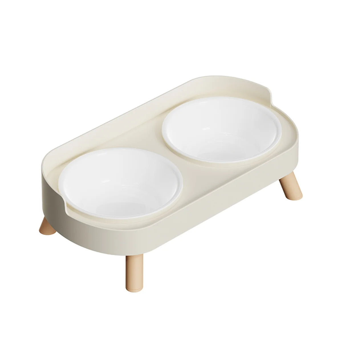Colorful Double Bowl for Dogs and Cats with Large Capacity - Smarsty