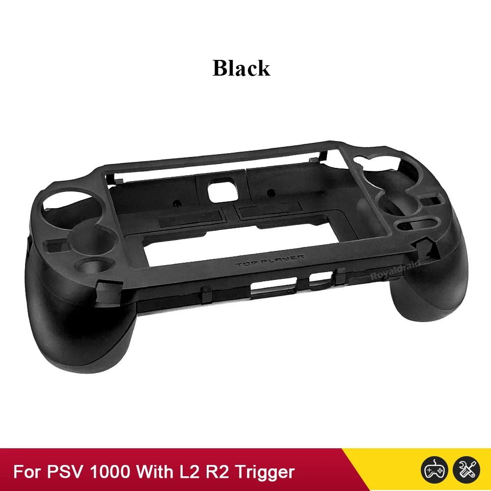 Black Hand Grip Case with L2 R2 Triggers for PS Vita - Smarsty